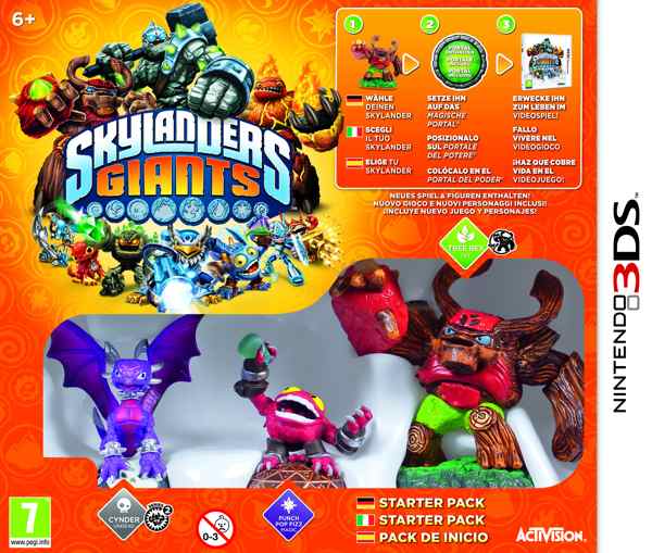 Skylanders Giants Starter Pack 3ds